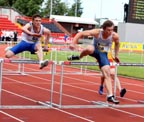 Max Everest (Cambridge) 100m hurdles, inter boys